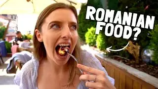 🇷🇴 TRYING TRADITIONAL ROMANIAN FOOD | SIGHISOARA FOOD TOUR | ROMANIA