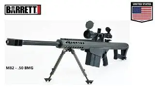 BARRETT - M82 - (.50 BMG) - EUA