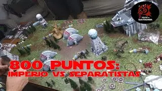 800 puntos: Imperio (Marcelo) vs Separatistas (Jimmy).