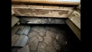 Builder Finds Hidden Hatch in 1920s Bungalow... What's Under There 😱