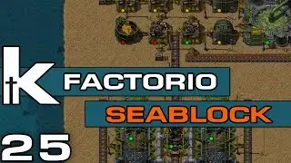 Factorio 0.17 | Sea Block Ep 25 | Starting Farming Tech