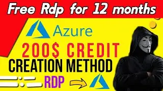 How to create Microsoft Azure Account || azure 200$ credit || azure 12 month trial