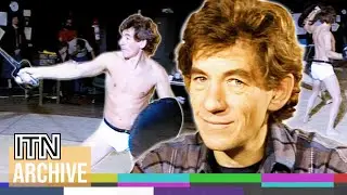 Ian McKellen Previously Unseen Interview | Behind the Scenes Combat Training Footage (1984)