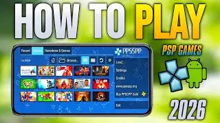 HOW TO PLAY PSP GAMES ON ANDROID IN 2026 |  HOW TO SETUP PPSSPP EMULATOR ON ANDROID