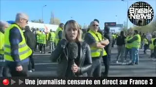 ▶▶Une journaliste censurée en direct sur France 3 En dénonçant les CRS