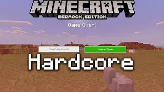 How To Play Hardcore Survival In Minecraft Bedrock Edition in 2021