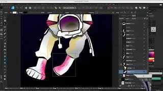 How I made my headless Astronaut in 4 softwares (MOHO 14)(DESIGNER 2) (PROCREATE)(DAVINCI RESOLVE)