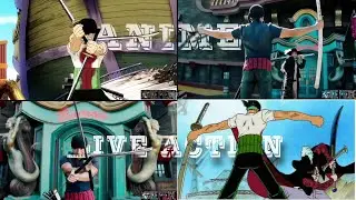 Zoro vs Mihawk | One Piece Live Action x Anime