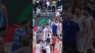 Jokic went into Daddy mode after handed Giannis and Spanoulis their first defeat
