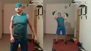 #КроссфитКомплекс "МЕГАВАТТ" #гири2х24кг от #ВетврачГиревик #kettlebellvet #тренировкиСгирями #вызов