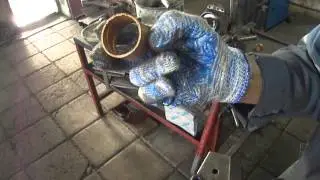 Replacing bushings in the KAMAZ energy accumulator bracket