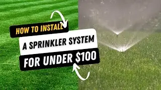 DIY Sprinkler system for under $100
