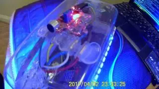 attiny85 music visualiser