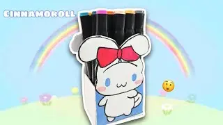 ORGANIZADOR DE CINNAMOROLL HECHO DE CARTÓN, sanrio| squishies ayo
