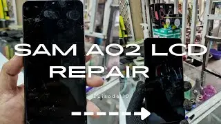 How to REPAIR Samsung A02 LCD Screen / Samsung A02 LCD SCREEN REPLACEMENT /ASMR
