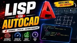 600+ FREE AutoCAD LISP Routines 🔥 Boost Speed & Automate Work