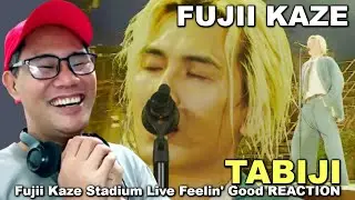 Fujii Kaze - Tabiji - Fujii Kaze Stadium Live Feelin' Good REACTION