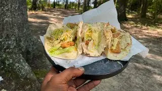 Making Bluegill Fish Tacos (catch clean & cook)
