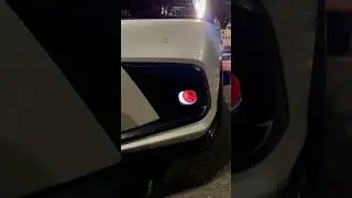 Devil eyes in car headlight for GLA| Blazexel #carlover #carmodification #cars #caraccessories