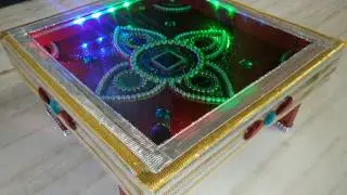 Chowki with Led lights..