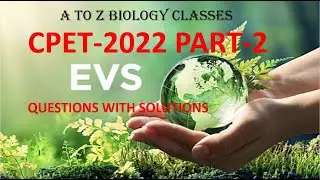 CPET 2022 ENVIRONMENTAL SCIENCES PART-2