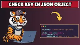 How to Check if Key is Present in JSON Object in Javascript