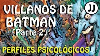 ¡MÁS VILLANOS DE BATMAN! (Harley Quinn, Riddler y Batman) - PERFILES PSICOLÓGICOS (Parte 2)