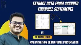 Extract Data from Scanned Financial Statements