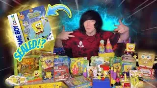 BUYING RARE VINTAGE SPONGEBOB SQUAREPANTS  TOYS AND GAMES!