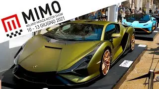 Lamborghini Huracan STO & Lamborghini Sian - Milano Monza Motor Show MIMO 2021