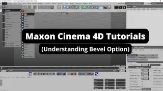 Understanding Bevel Option | Cinema 4D