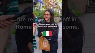 Asking Japanese women what country has the most handsome men