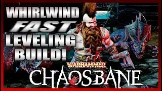 Slayer Whirlwind FAST Leveling Build! Warhammer Chaosbane Gameplay