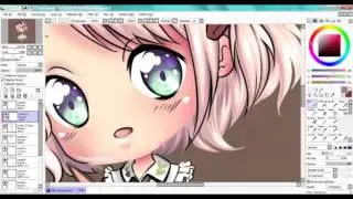 LITTLE PRINCESS SPEEDPAINT on Paint Tool SAI [FanArt]