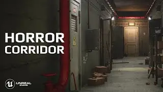 Horror Corridor - Quest Doors (Unreal Engine)