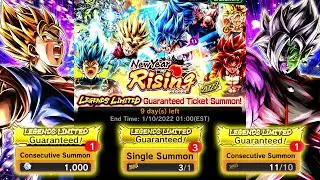 5 GUARANTEED LEGENDS LIMITED SUMMONS - Dragon Ball Legends