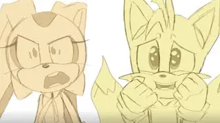 Tails and Cream FIGHT over an Egg!?! -Sonic The Hedgehog animation-