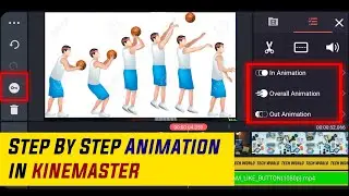 🤾🤾🏼🤾🏻 How To Make Animation In Kinemaster || Animation In Mobile || Easy Animation Tutorial