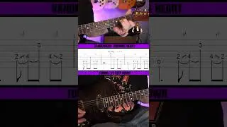 Burning Heart Vandenberg Guitar Riff with Tab