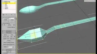 3ds max  Spoon Modeling Tutorial - By Fulgin -.mp4