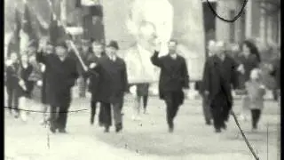 1970 год, город Узловая, первомайская демонстрация