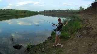 Рыбалка на спиннинг и удочки с лодки в жару