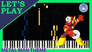 Metal Man Theme from Mega Man 2 [Piano Tutorial]