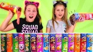 Don’t Choose the Wrong Pringles Slime Challenge!!