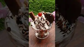 Chocolate trifle recipe #youtubeshorts #chocopie #trending #pudding #chocolate #shorts #viral #yt