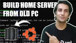 Build Home Server from Old PC | Ubuntu Server 20.04 LTS |  Shubham Chhimpa