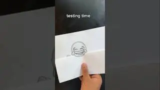 Draw Laughing 😂 emoji in Real Life