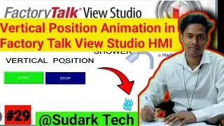 Vertical Position Animation in Factory Talk View Studio HMI | Rockwell Automation | Sudark Tech