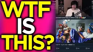 Super Reacts To "Ow Tanks Help You Deliver a Baby" | Overwatch 2