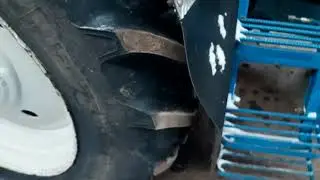 Зима.МТЗ 80.